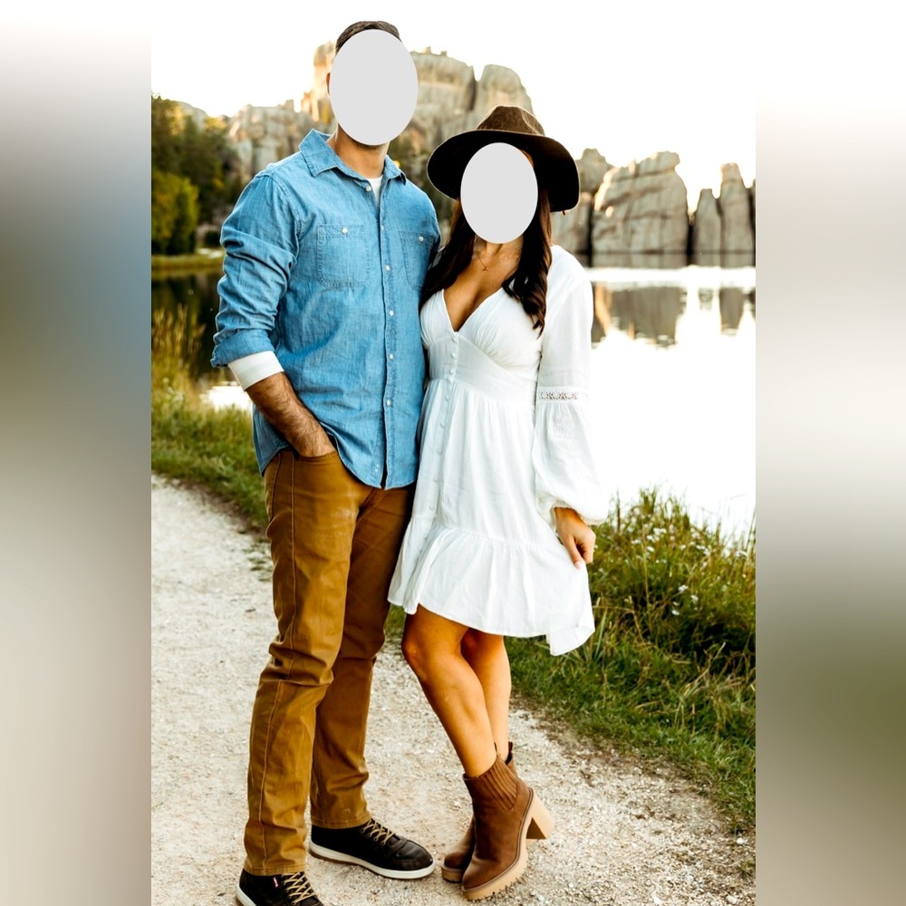 Women’s White Linen Dress